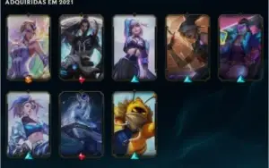 Conta DIAMANTE/MESTRE League of Legends
