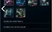 CONTA LEAGUE OF LEGENDS LOL SKINS LENDÁRIAS