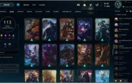 Conta LOL, Várias Skins.
