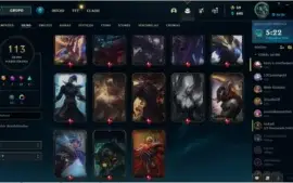 Conta LOL, Várias Skins.