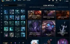 Conta LOL Mestre