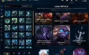 Conta LOL Mestre