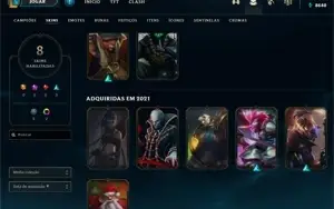 Conta LOL Mestre