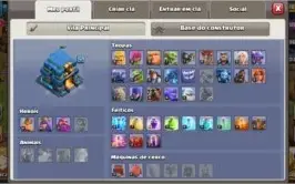 Conta Clash Of Clans CV12 Recente era cv11 full