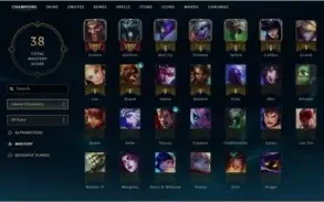 Smurf Diamond 4, 26 Champion E 5 Skins