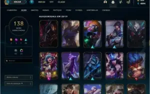 Diamante 1 146 champs 138 skins