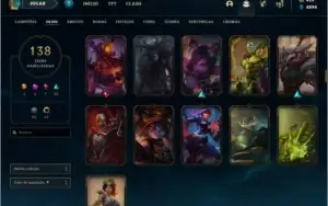 Diamante 1 146 champs 138 skins