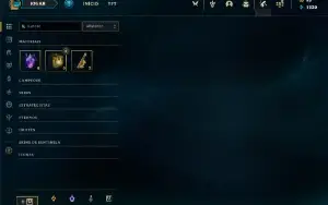 Conta de Lol com a Skin Annieversário
