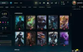 Conta LOL LVL 346 |158 Campeões| 149 Skins |Prata 4| 2013