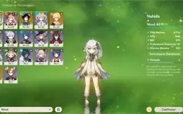 Nahida, Venti e Qiqi AR 19 Américas PC Aether