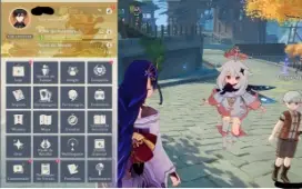 Conta Genshin. Ar 52 -Raiden -Yelan - Nahida - Zhongli Diluc