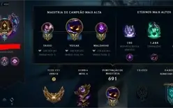 Conta League Of Legends Com Todos Os Campeões!