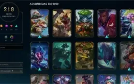 Conta League Of Legends Com Todos Os Campeões!