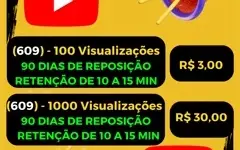 🔥🚀 Visualizações MONETIZAVEIS ( RETENÇÃO 10 A 15 MIN )