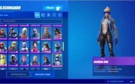 VENDO CONTA FORTNITE COM TEMPORADA 4 E CAPITULO 2 COMPLETAS