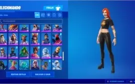 VENDO CONTA FORTNITE COM TEMPORADA 4 E CAPITULO 2 COMPLETAS