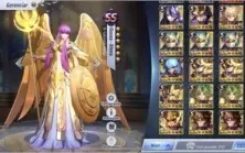 Conta LV 55 Saint Seiya Awakening