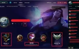 Conta de League of Legends LvL 30 e Bem Farmada Preço Justo