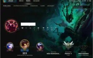 League of Legends - Cont + 117 Campeões e 40 Skins+ Legados