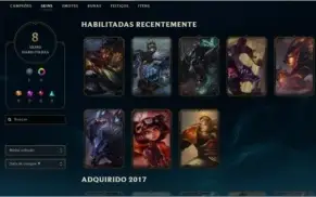 Conta lol level 36 prata 4