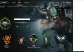 Conta lol level 36 prata 4