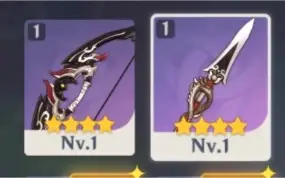 genshin impact/ server america diluc + more five 4 stars