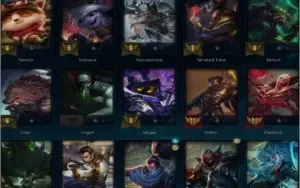 lol 75 champions 32 skins 7 lendarias email confirmado