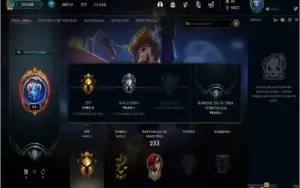 lol 75 champions 32 skins 7 lendarias email confirmado