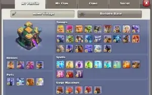 Conta Clash Of Clans CV14