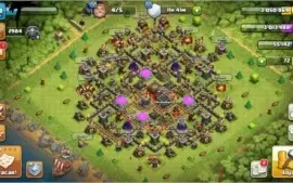 Conta Clash of clans cv 10