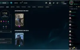 Vendo conta diamante 136 skin, 22k de esencias azul,140champ