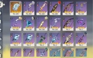 GENSHIN IMPACT DILUC+GANYU+ARMA 5 + PITY 5 ESTRELAS