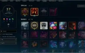 Conta de League Of Legends