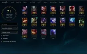 Conta de League Of Legends
