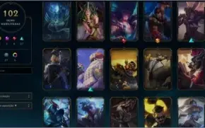 CONTA DE LOL Lv129!  102 SKINS