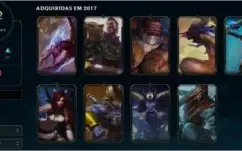CONTA DE LOL Lv129!  102 SKINS