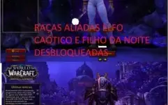 Conta WORLD OF WARCRAFT todas as expansões