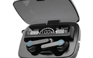 Fone M19 com Powerbank e Mini Lanterna