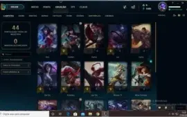 CONTA LVL 23 ( 3 SKINS ) 16 CHAMPZ!