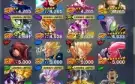 Conta DBLegends com VegettoBlue Ul e Golden Frieza UL barato