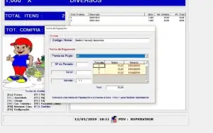 Programa Sistema Frente Caixa Pdv Comercio Lojas Automação