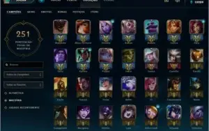 Vendo conta de lol