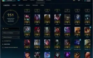 Vendo conta de lol