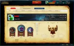 Conta Gold 3 - 65 Skins, 4 Pag de Runas. LoL