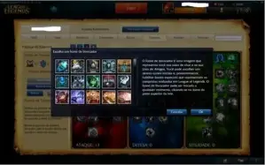 Conta League of Legends Borda Diamond