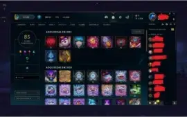 Vendo conta de lol gold 4 (ler mais na descriçao)