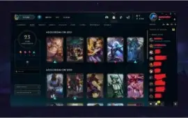 Vendo conta de lol gold 4 (ler mais na descriçao)