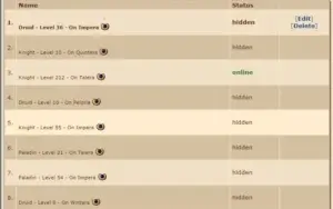 EK 212 - TALERA - OPEN PVP - INFORMAÇÕES NA DESCRIÇÃO