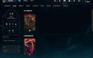 Esmeralda 2 com 50 Champs e 12 Skins + 8 Fragmentos