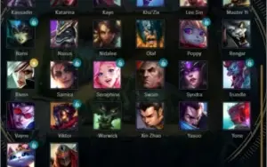 conta gold 2 lvl 47 no precinho upada a mão 5 skins